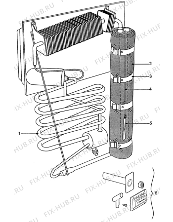 Взрыв-схема холодильника Electrolux RM4368 - Схема узла C20 Cold, User manual E